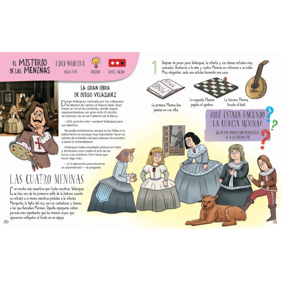 Libro Enigmas para Descubrir Historia Moderna