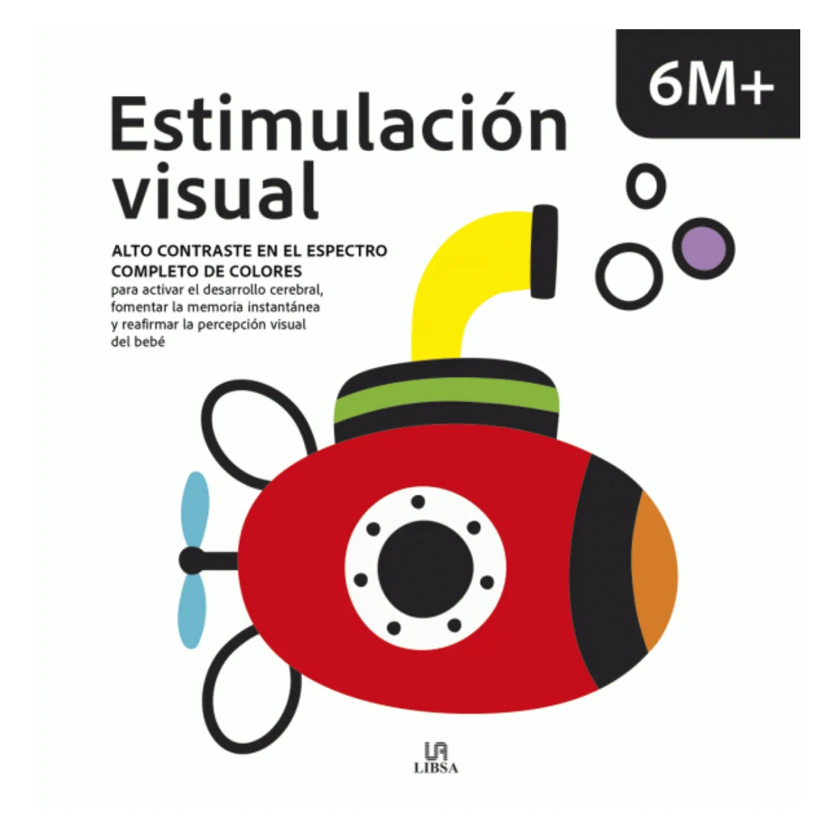 Libro Estimulacion Visual +6M Primera Infancia
