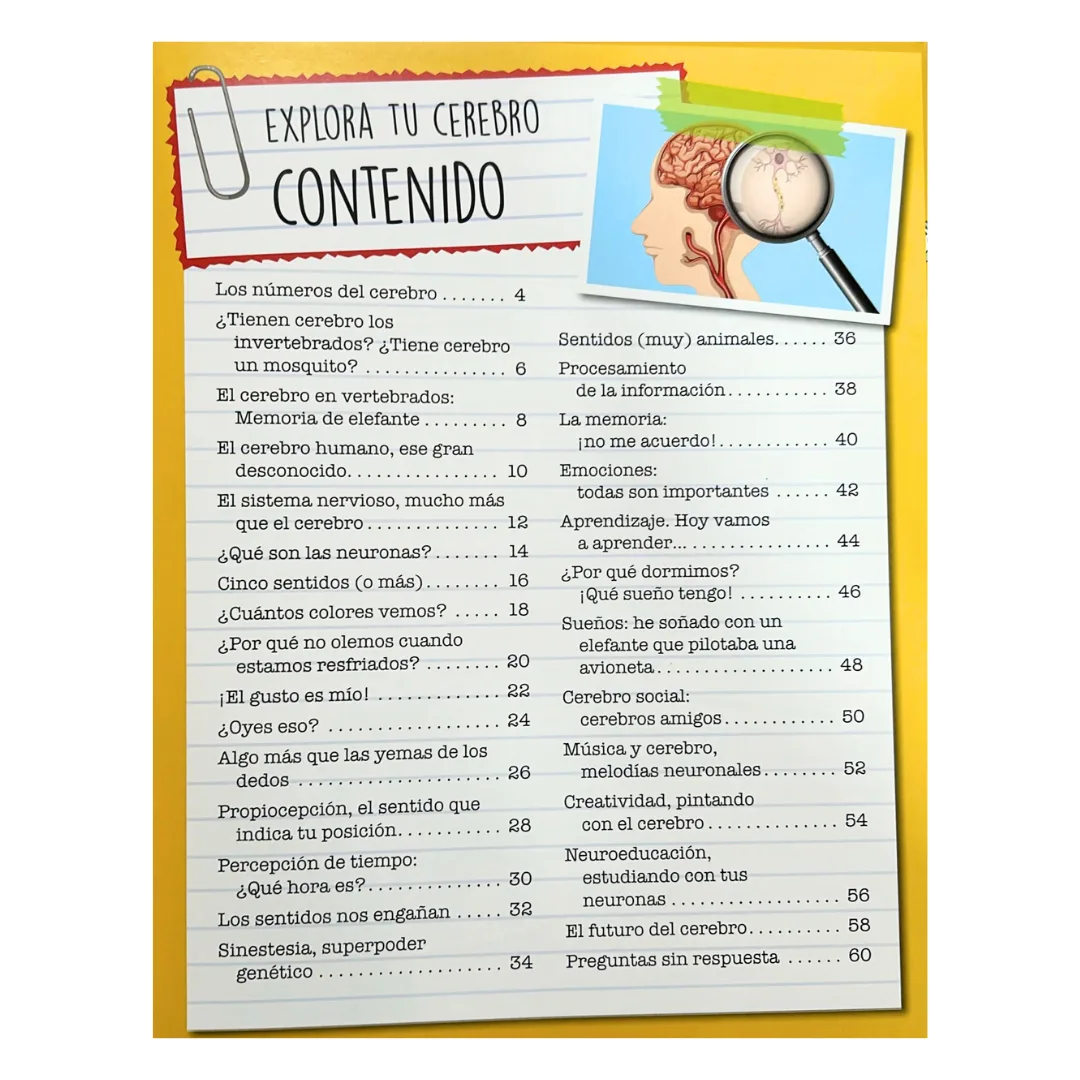 Libro Explora tu Cerebro