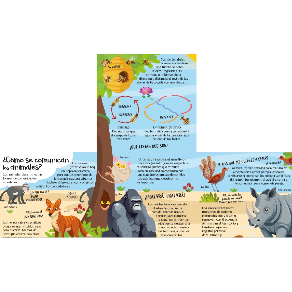Libro Flaps - Animales Salvajes 3