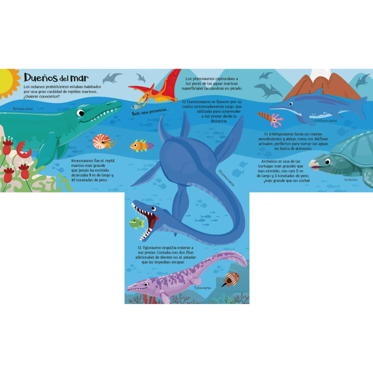 Libro Flaps - Dinosaurios 3