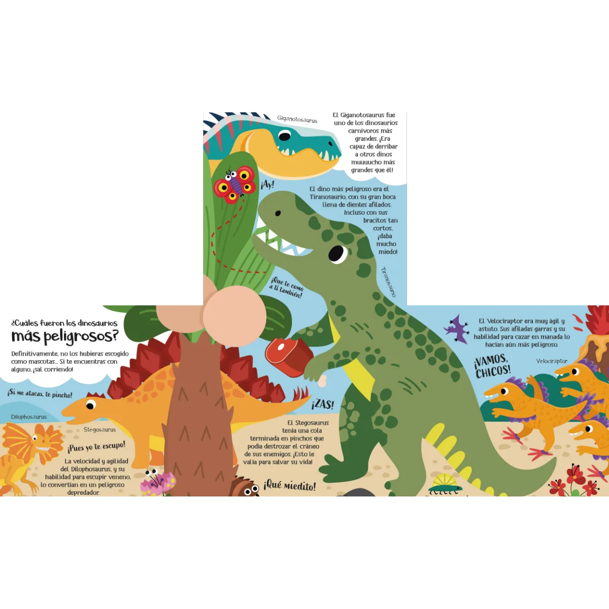 Libro Flaps - Dinosaurios