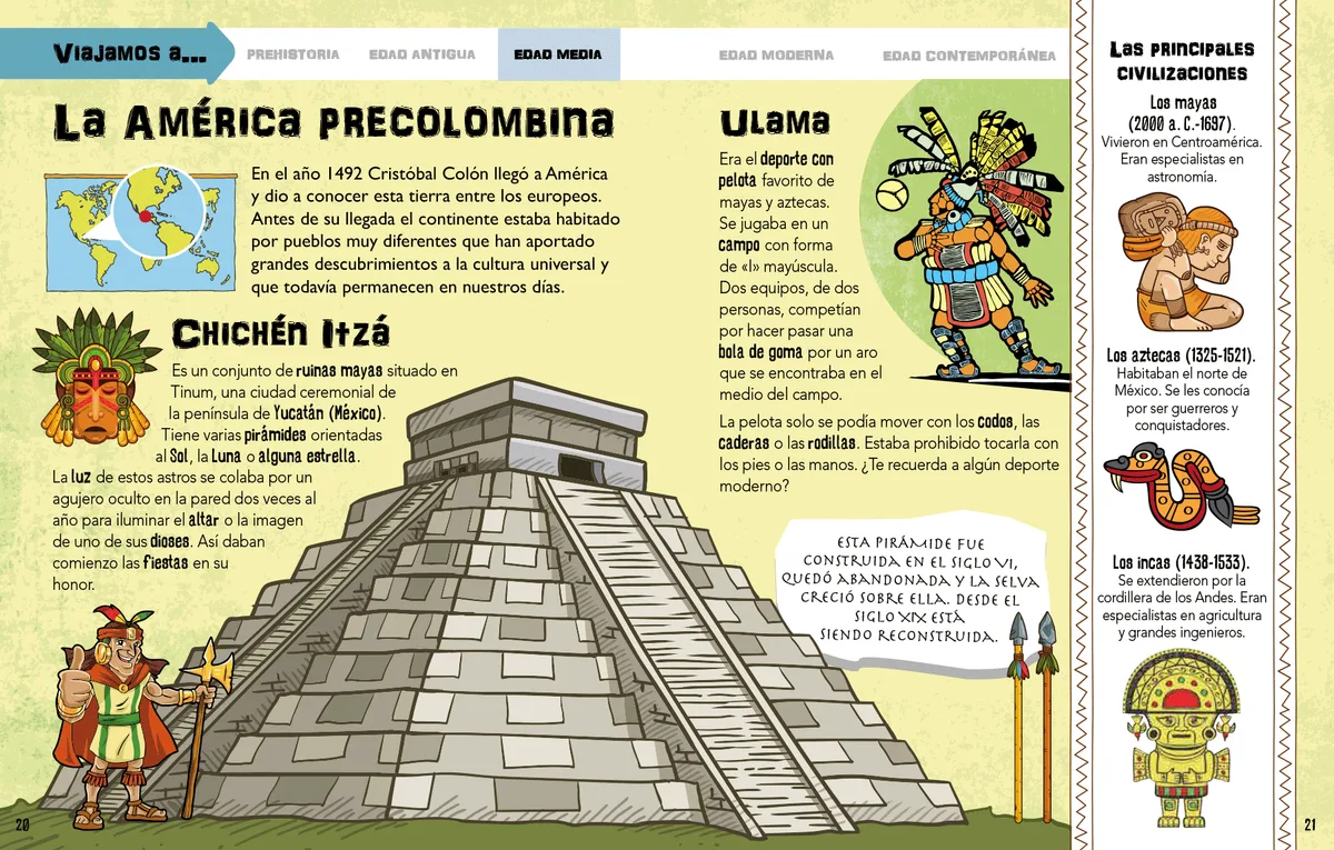 Libro Historia Un Viaje en el Tiempo - Know Conocimiento 3