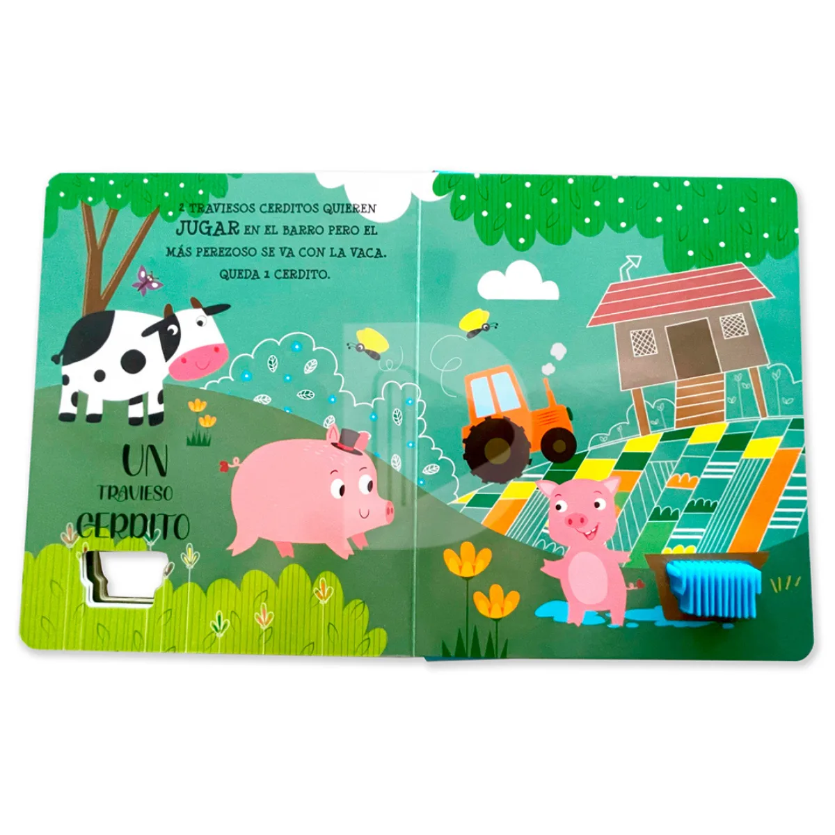 Libro Infantil con Cinco Texturas