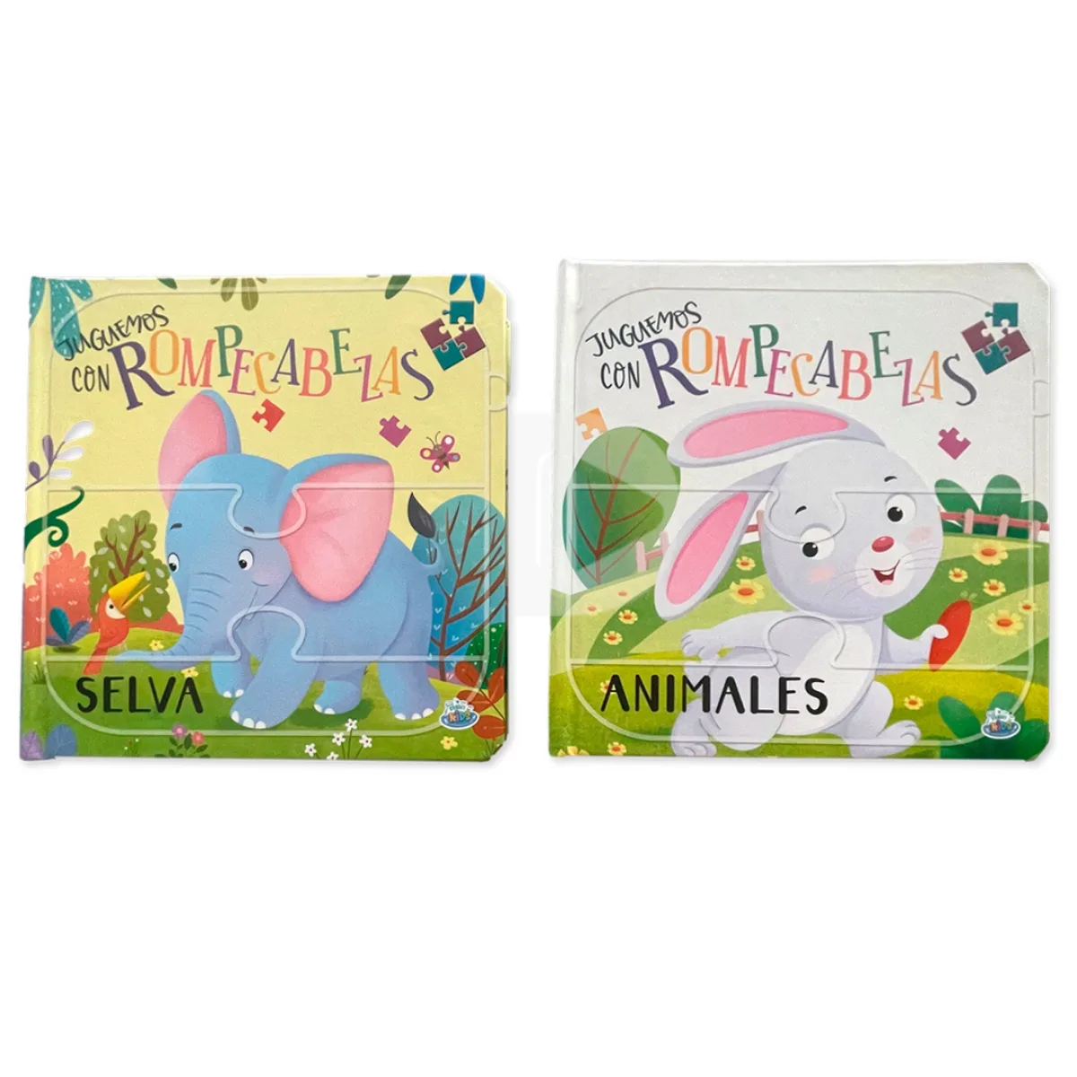 Libro Infantil con Puzzles Progresivos