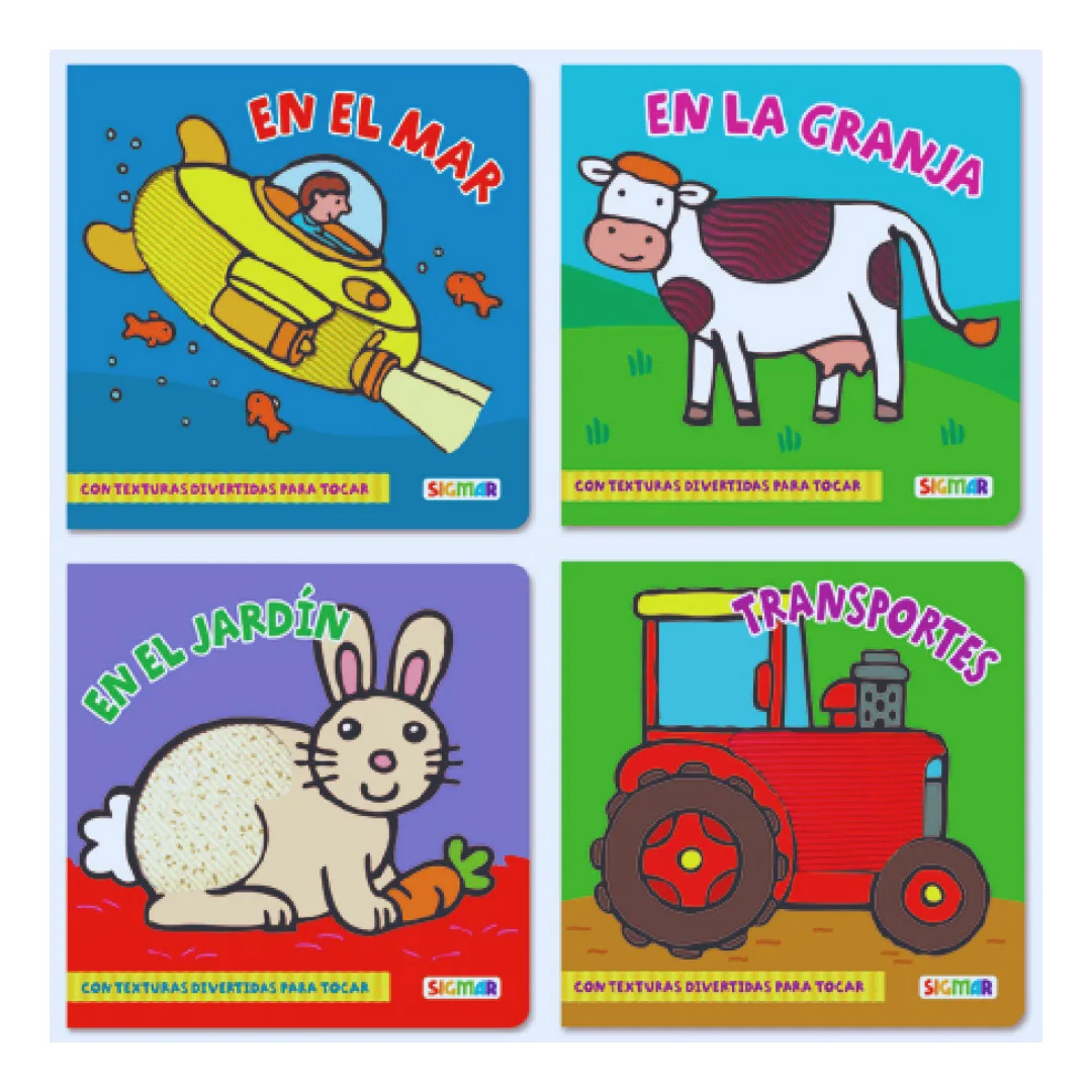 Libro Infantil con Texturas