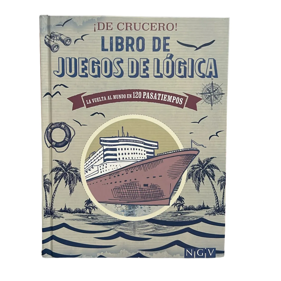 Libro Juegos de Logica - 120 Pasatiempos
