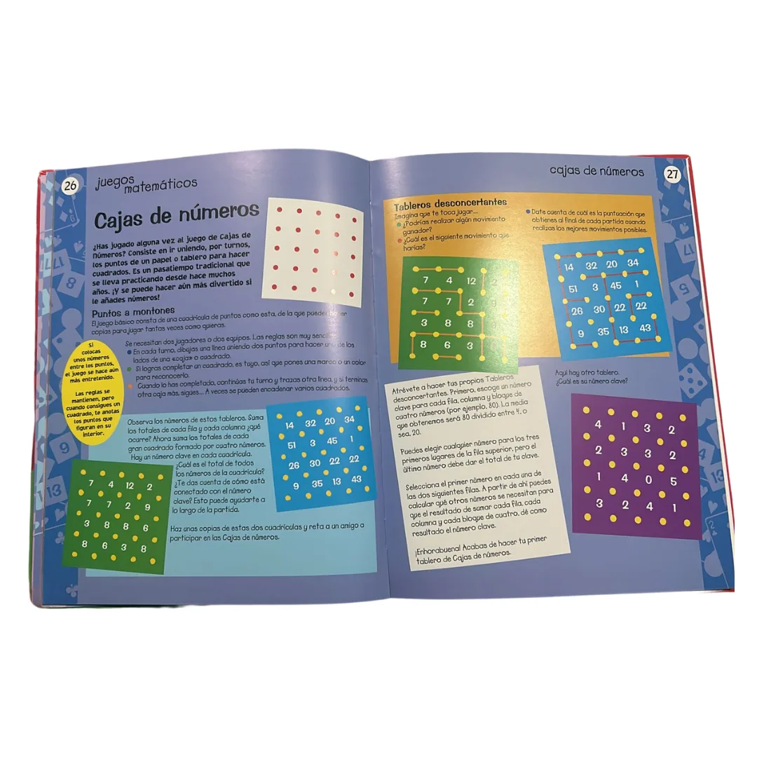 Libro Juegos matematicos - Libsa