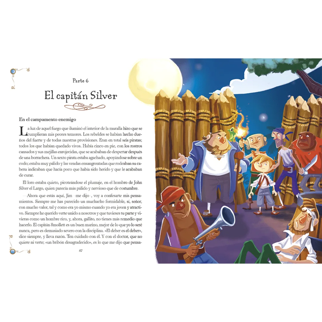 Libro La Isla del Tesoro 4