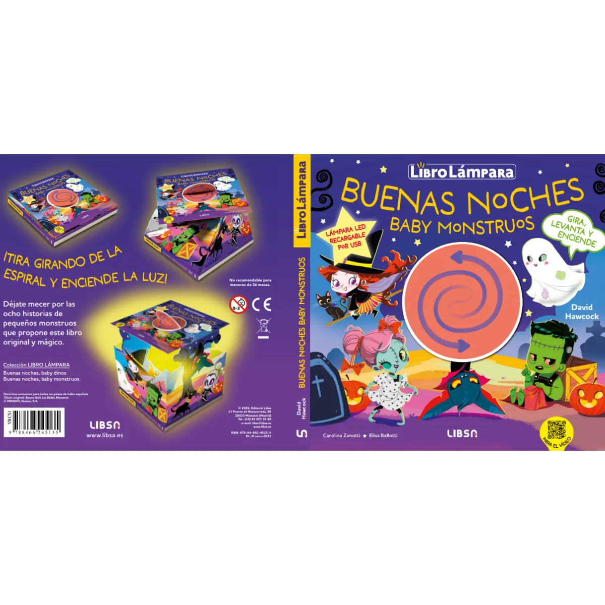 Libro Lampara - Baby Monstruos 5