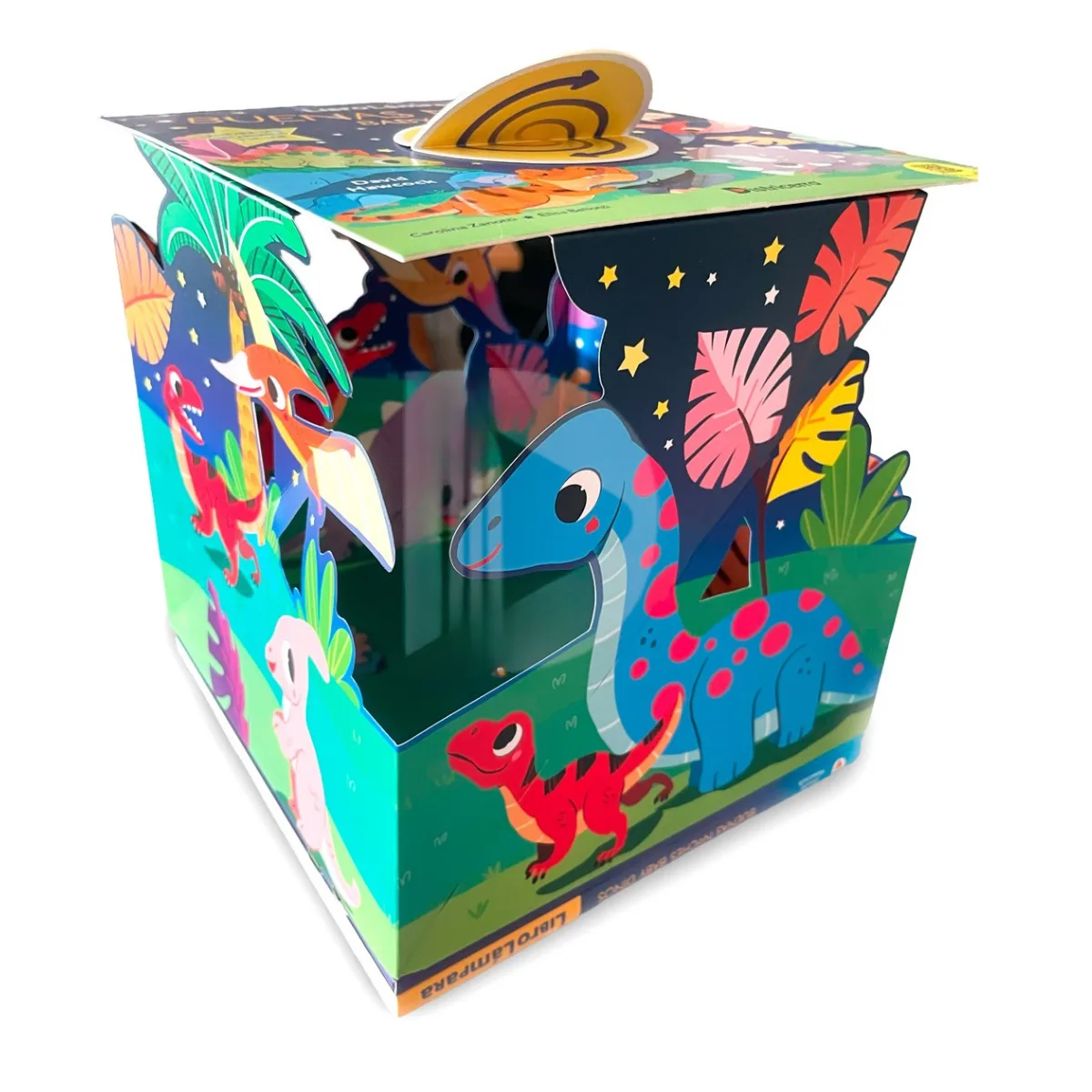 Libro Lampara - Dinosaurios
