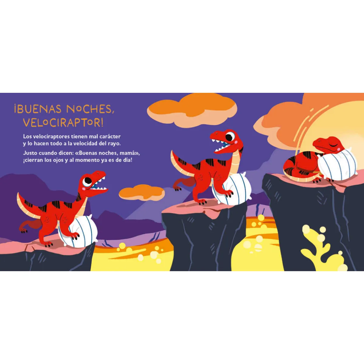 Libro Lampara - Dinosaurios 3