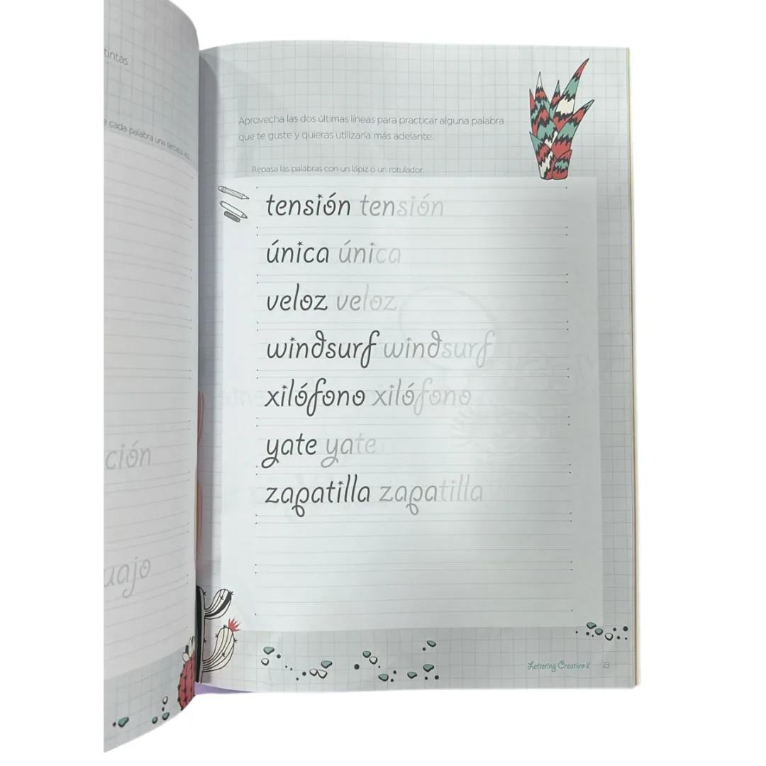 Libro Lettering Creativo - Unidad