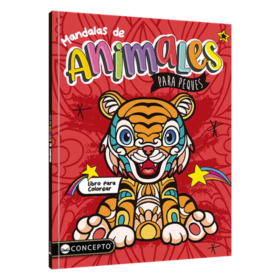 Libro Mandalas de Animales para peques