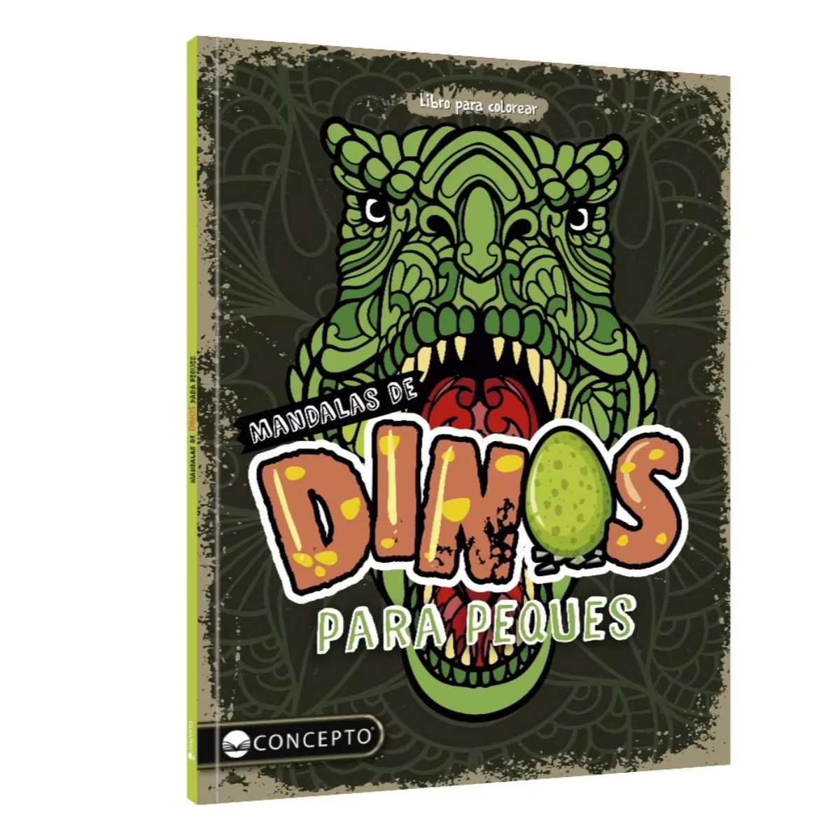 Libro Mandalas de Dinos para Peques