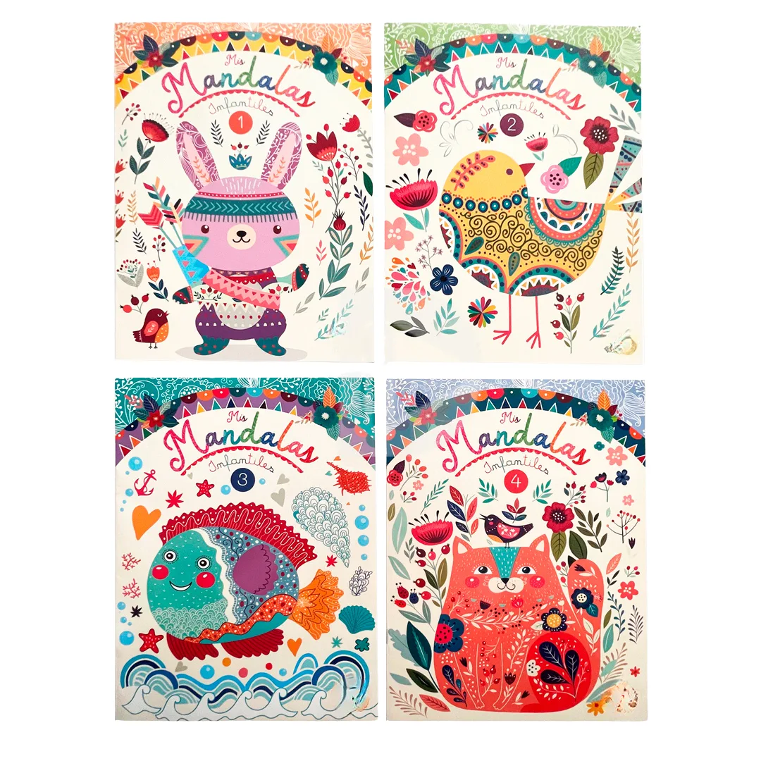 Libro Mandalas Infantiles