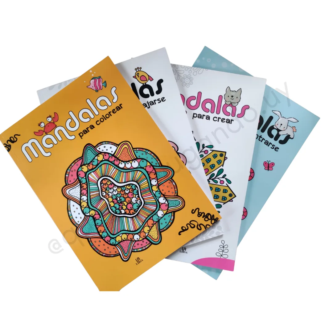 Libro Mandalas para colorear