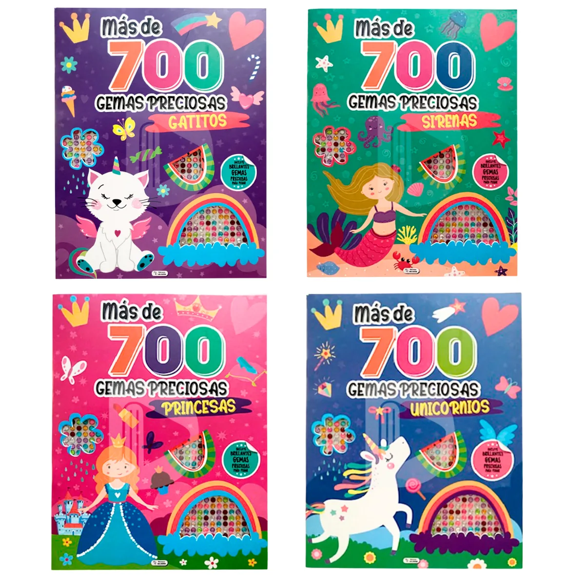 Libro Mas de 700 Gemas Preciosas