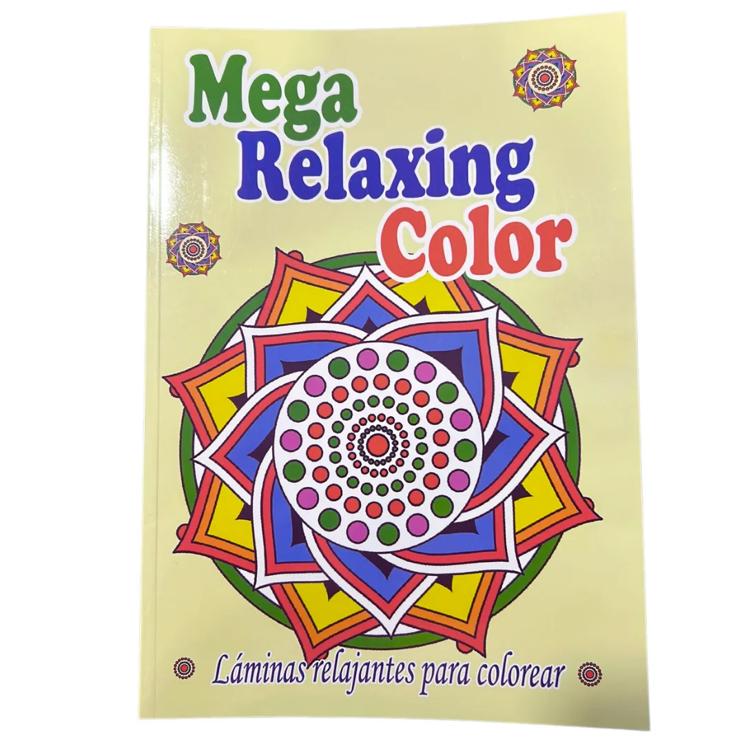 Libro Mega Relaxing Color