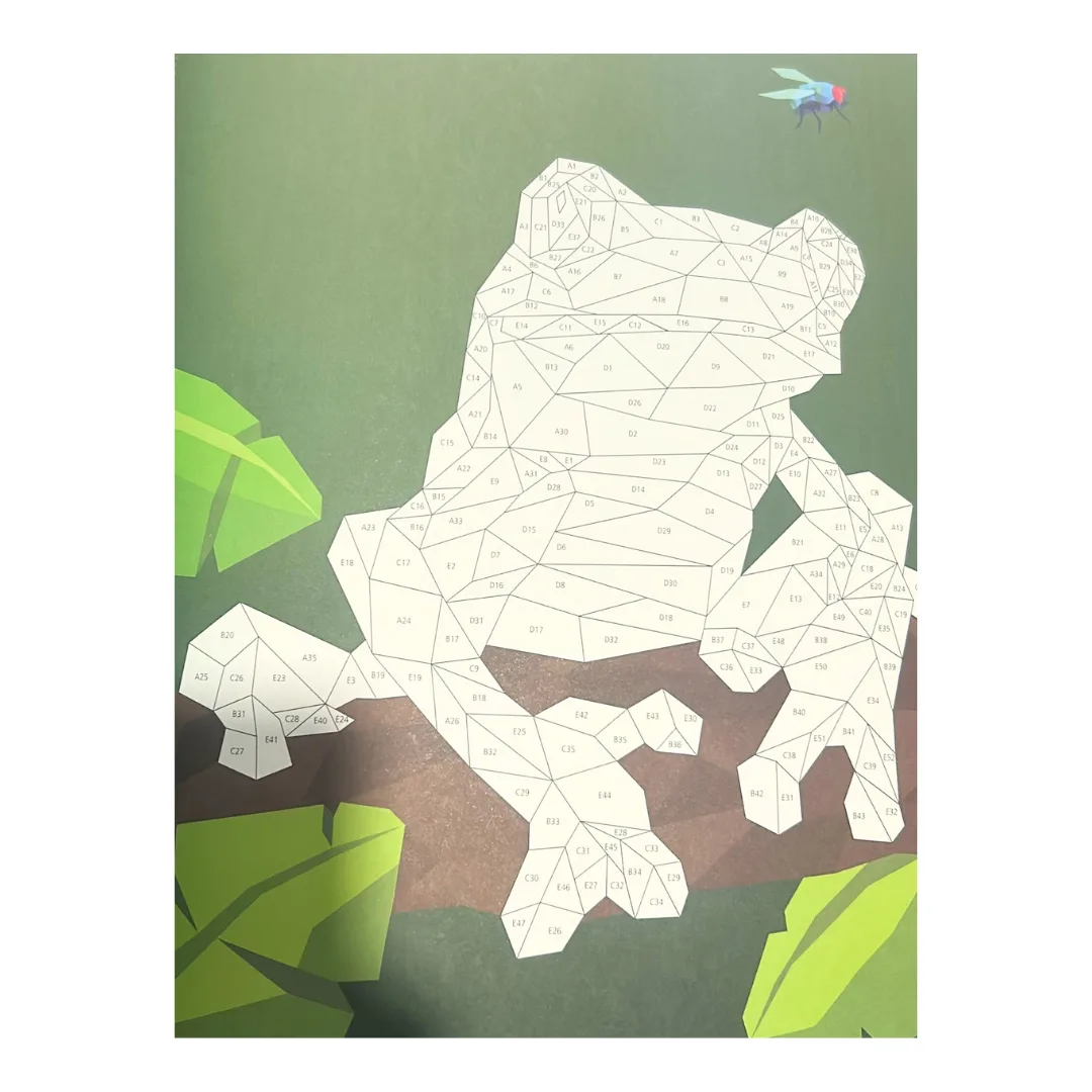 Libro Mosaico con Pegatinas - Flora y Fauna 2