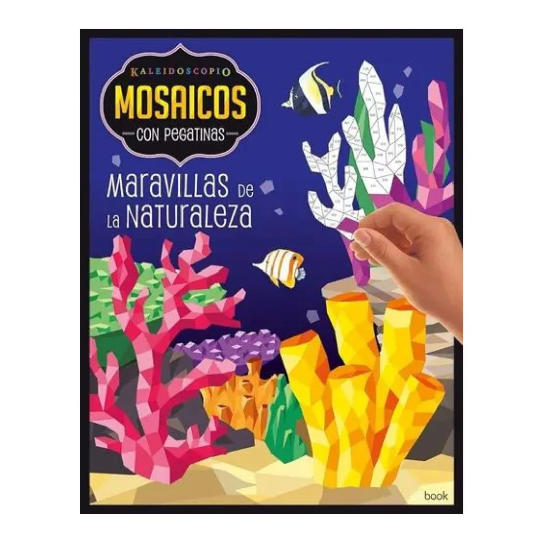 Libro Mosaico con Pegatinas - Maravillas de la Naturaleza