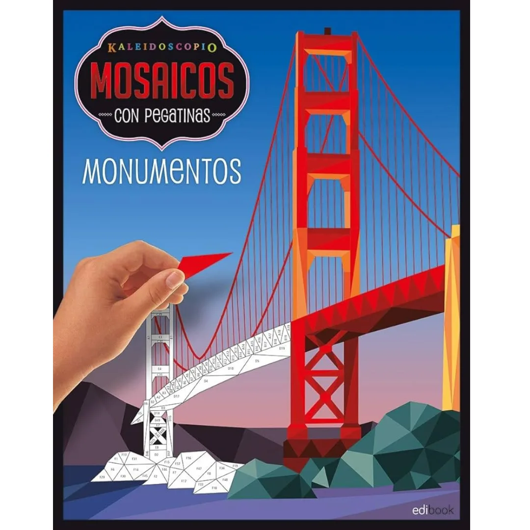 Libro Mosaico con Pegatinas - Monumentos