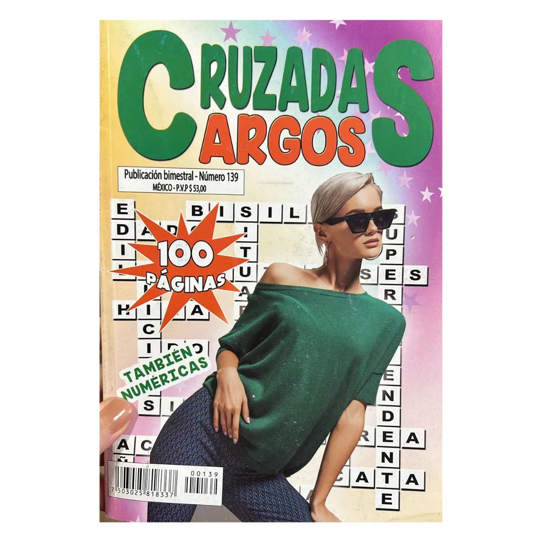 Libro Palabras Cruzadas