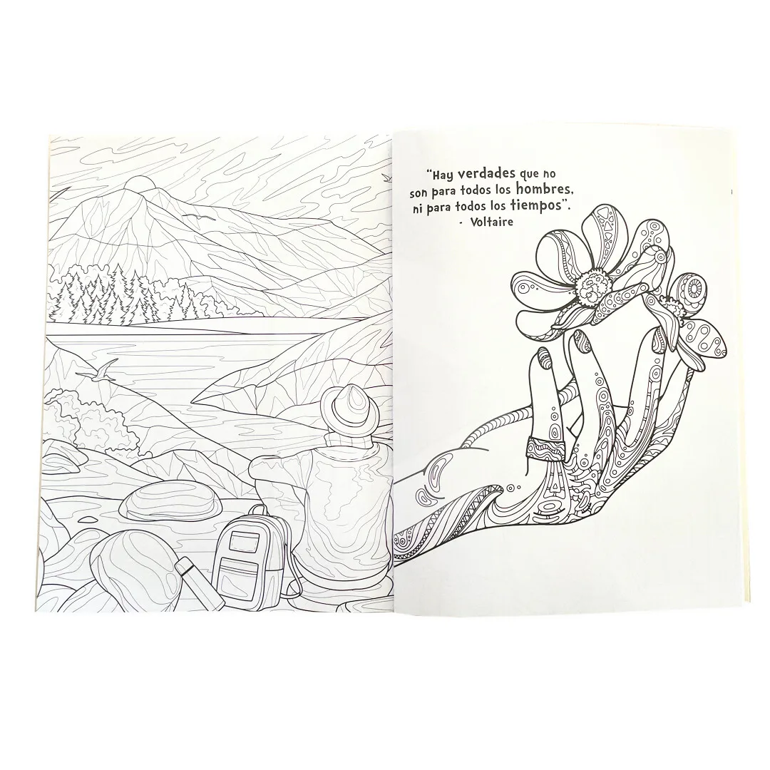 Libro para Colorear Adultos - Mente y Armonia