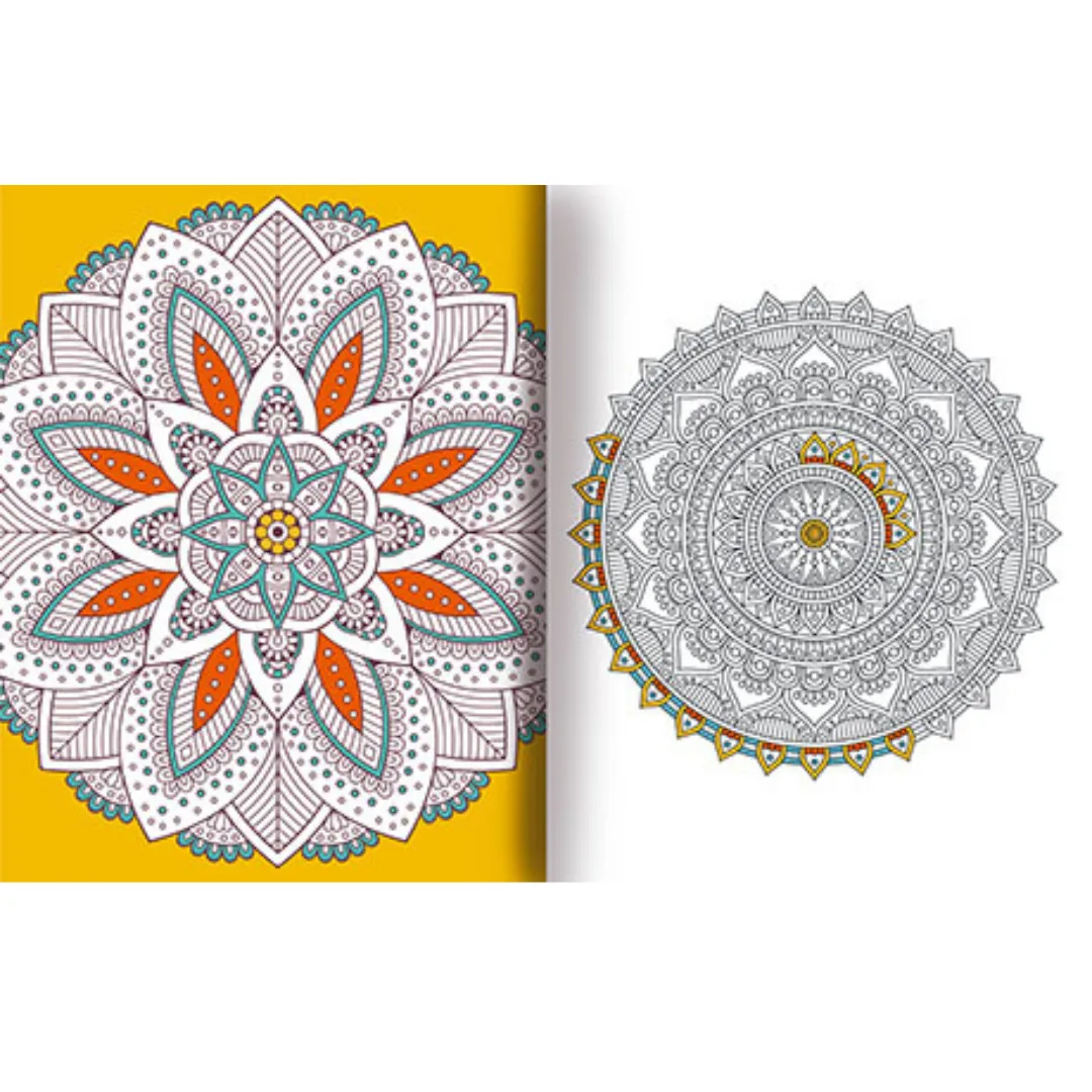 Libro para Colorear Adultos - Mente y Armonía