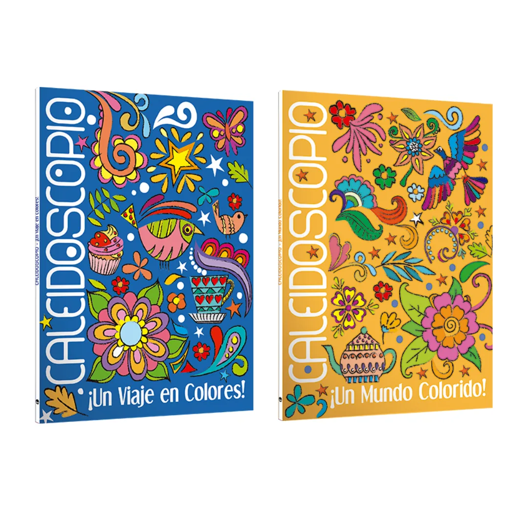 Libro para colorear Caleidoscopio