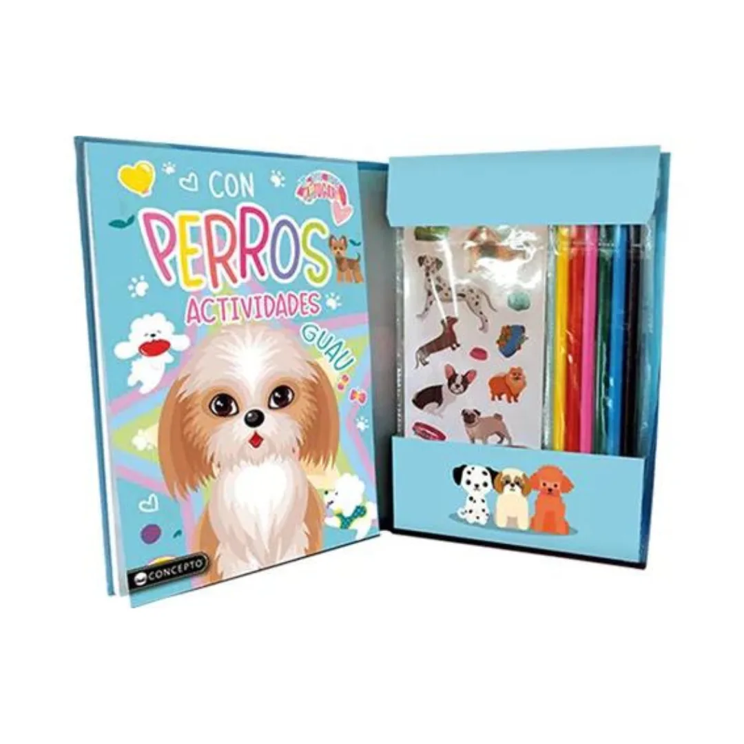 Libro para Colorear con Stickers