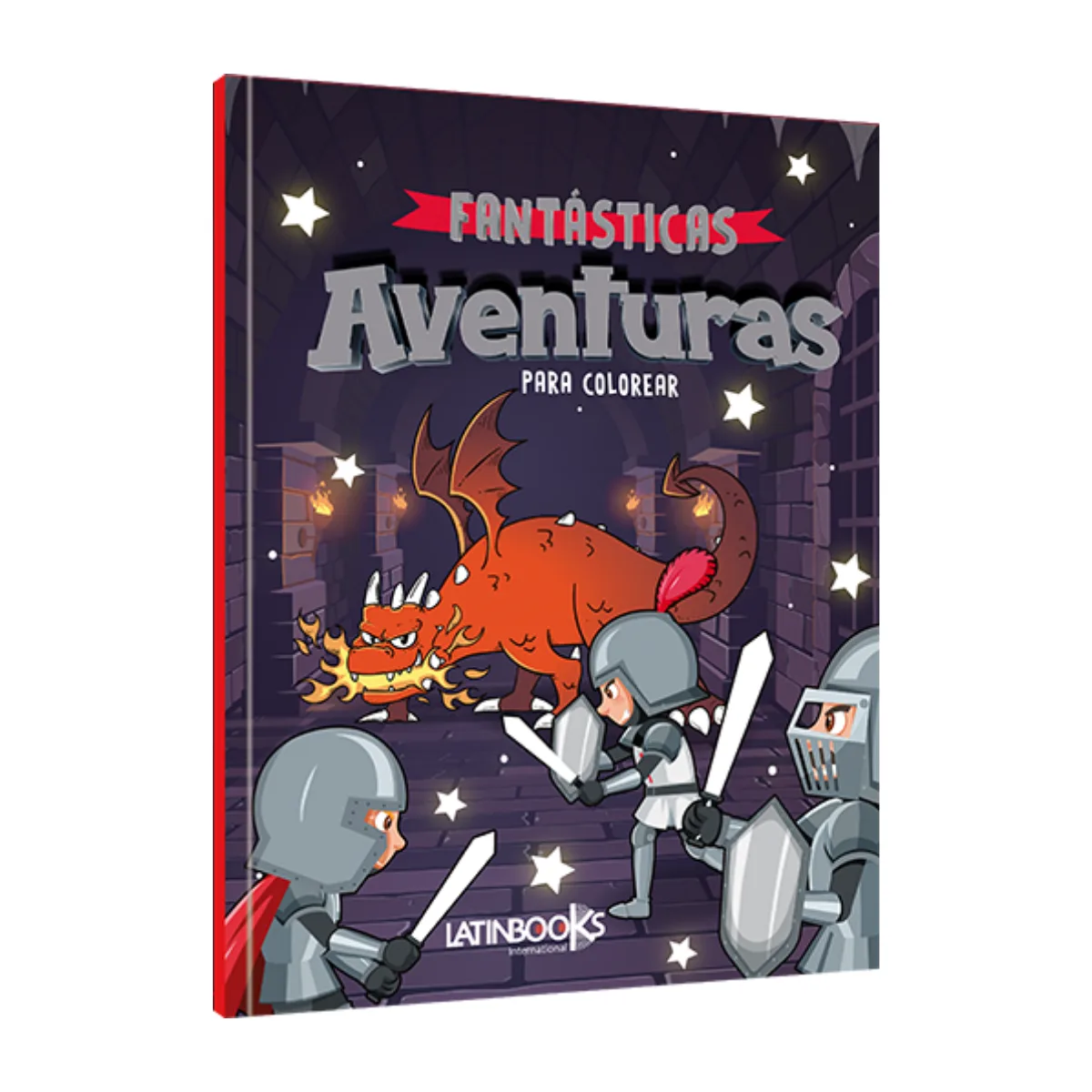 Libro para colorear Fantasticas Aventuras