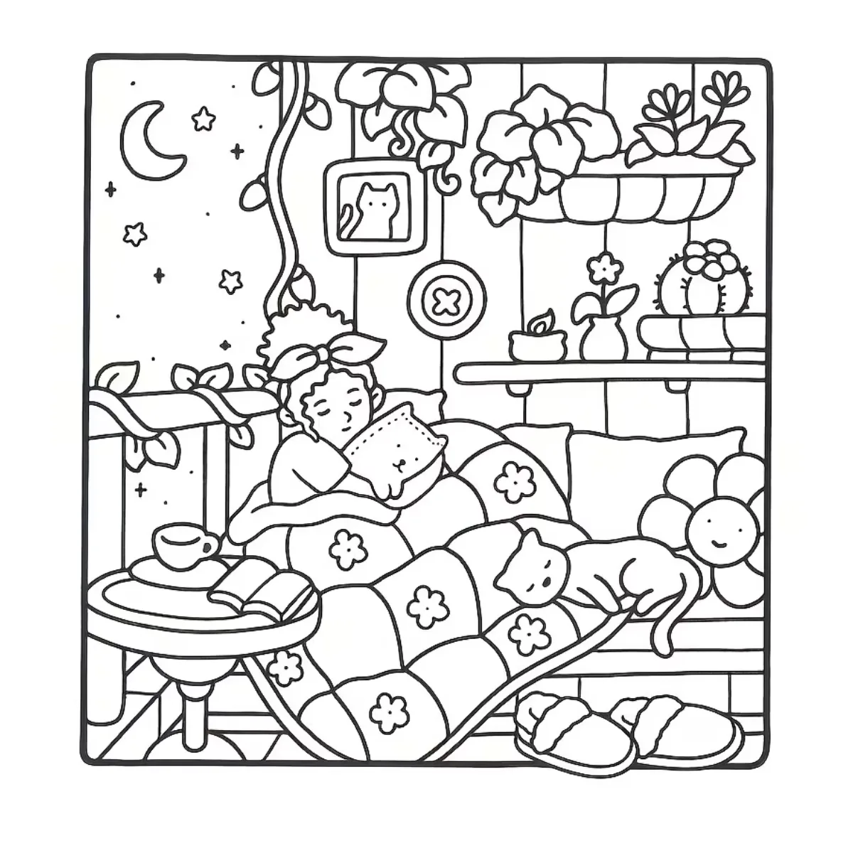 Libro para Colorear Friends