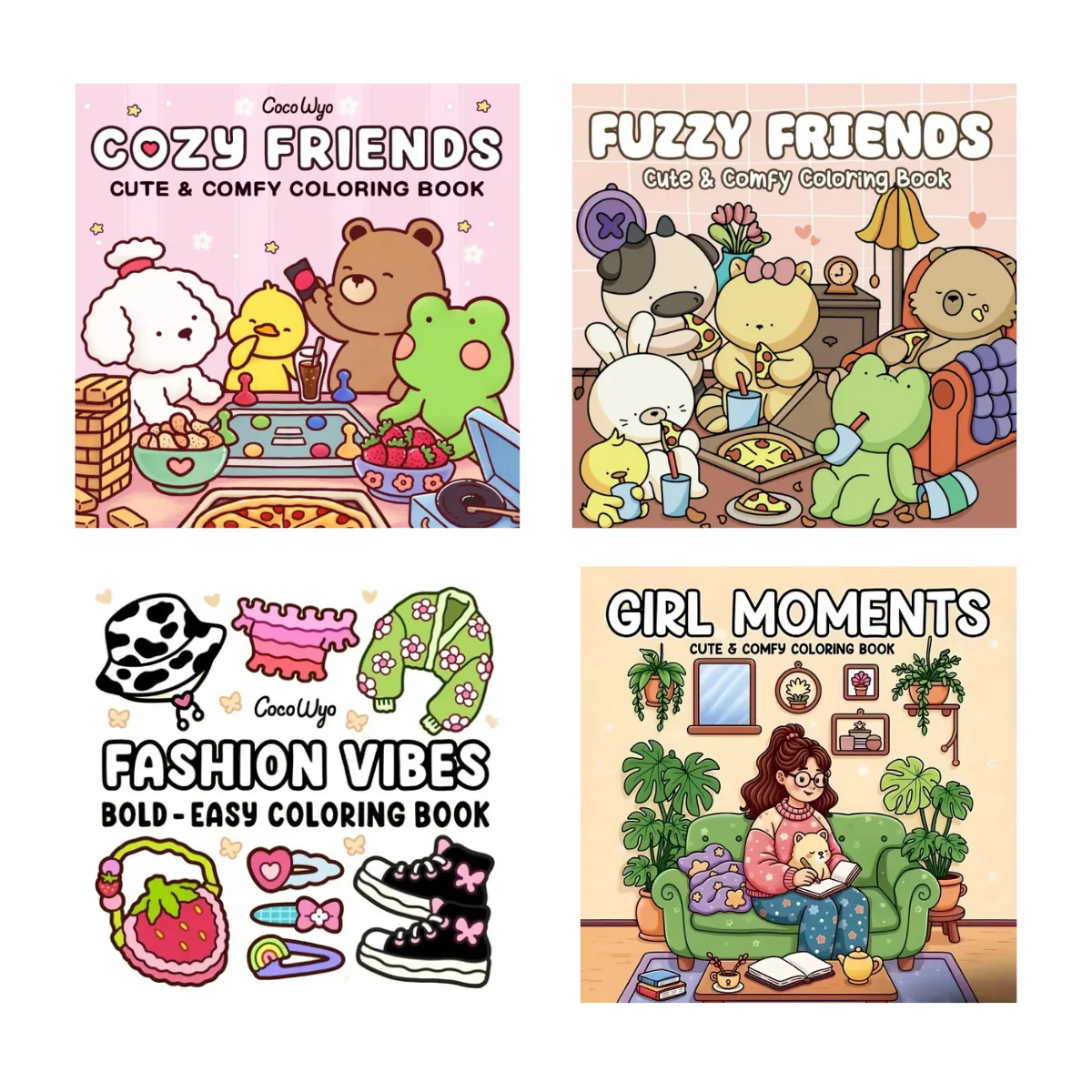 Libro para Colorear Friends