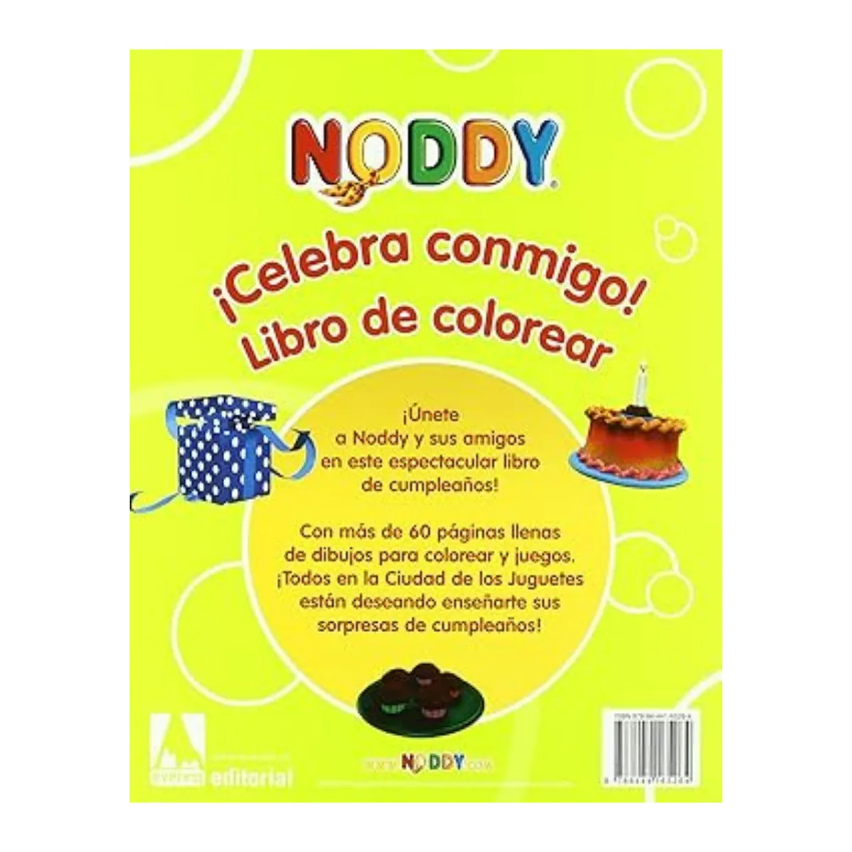 Libro para Colorear Noddy Celebra conmigo