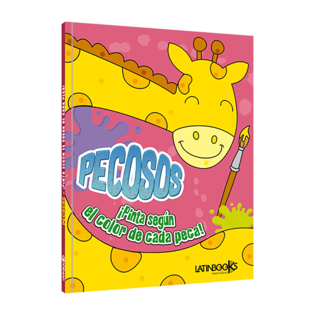 Libro para colorear Pecosos - Jirafa