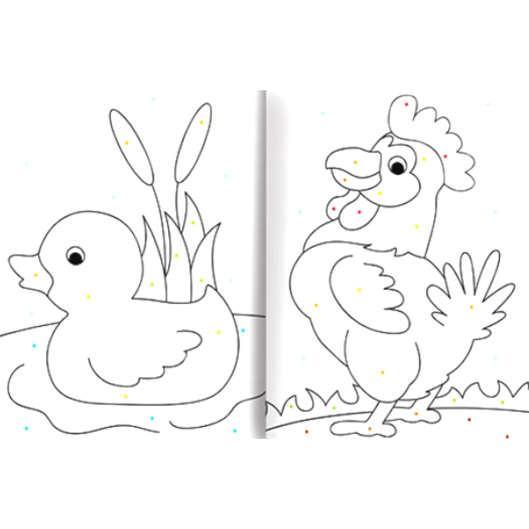 Libro para colorear Pecosos