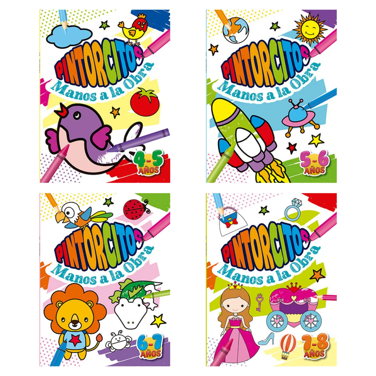Libro para Colorear - Pintorcitos