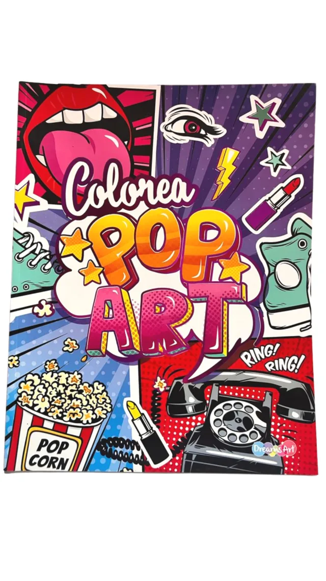 Libro para colorear Pop Art
