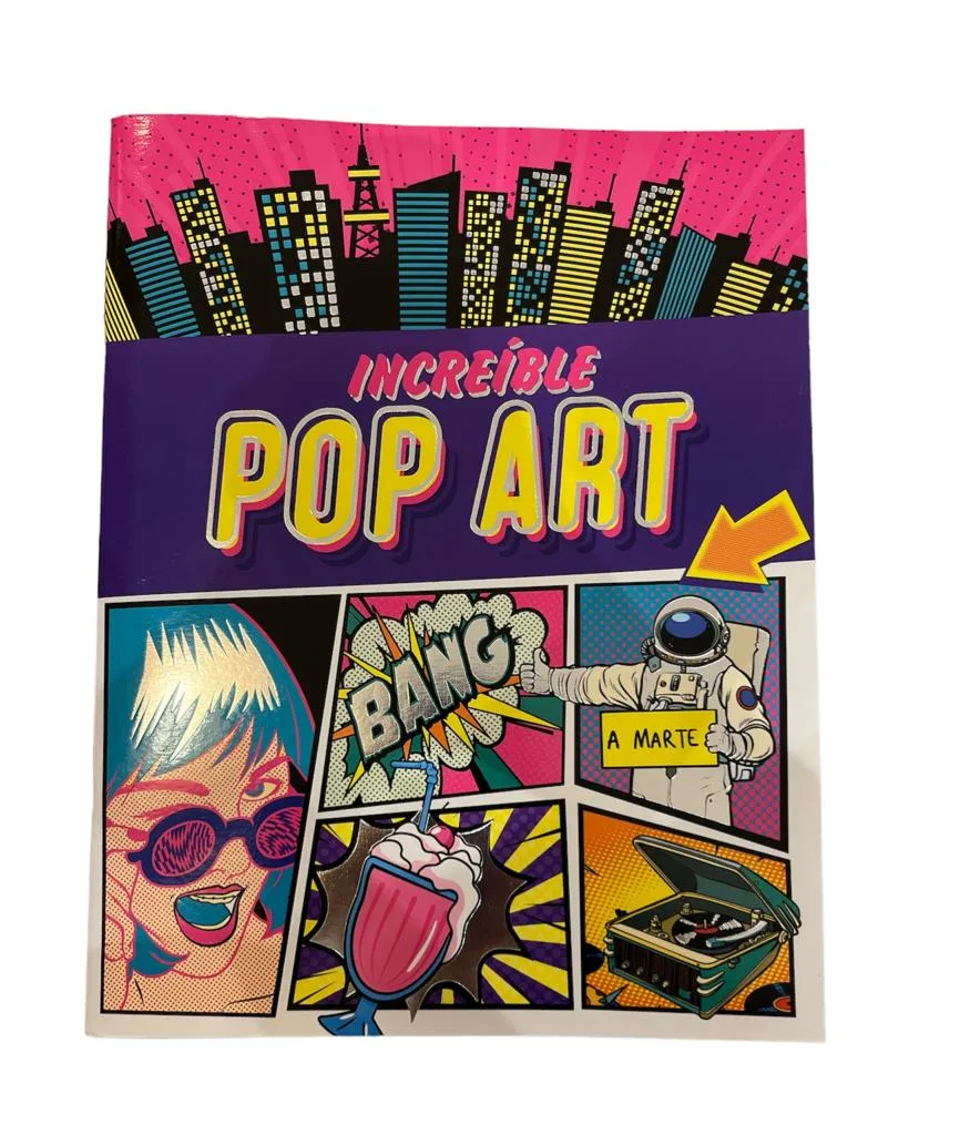 Libro para colorear Pop Art
