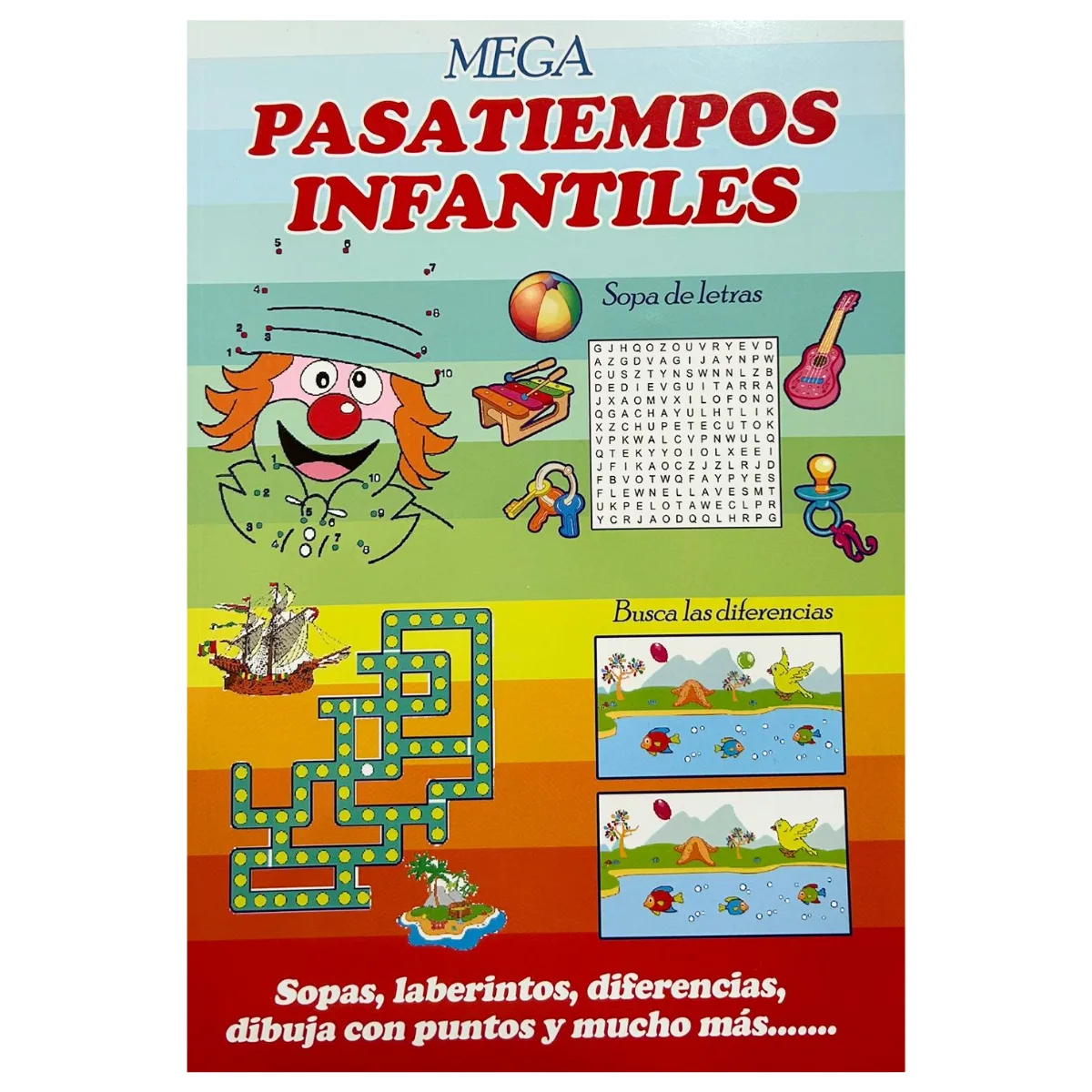 Libro Pasatiempos Infantiles