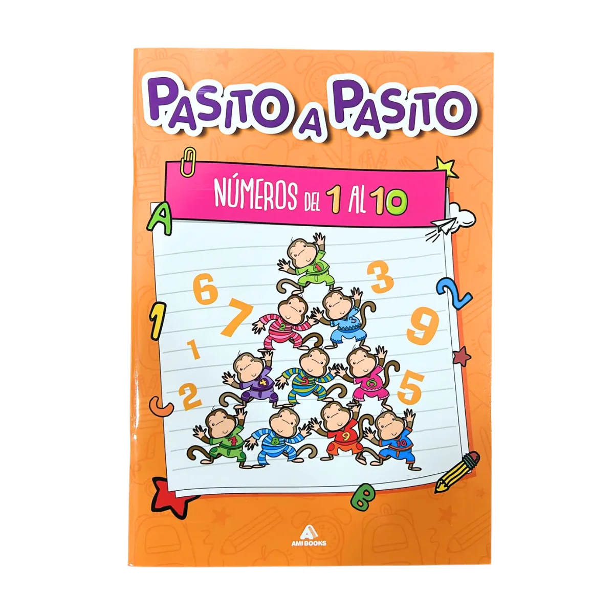 Libro Pasito a Pasito Numeros 1 al 10