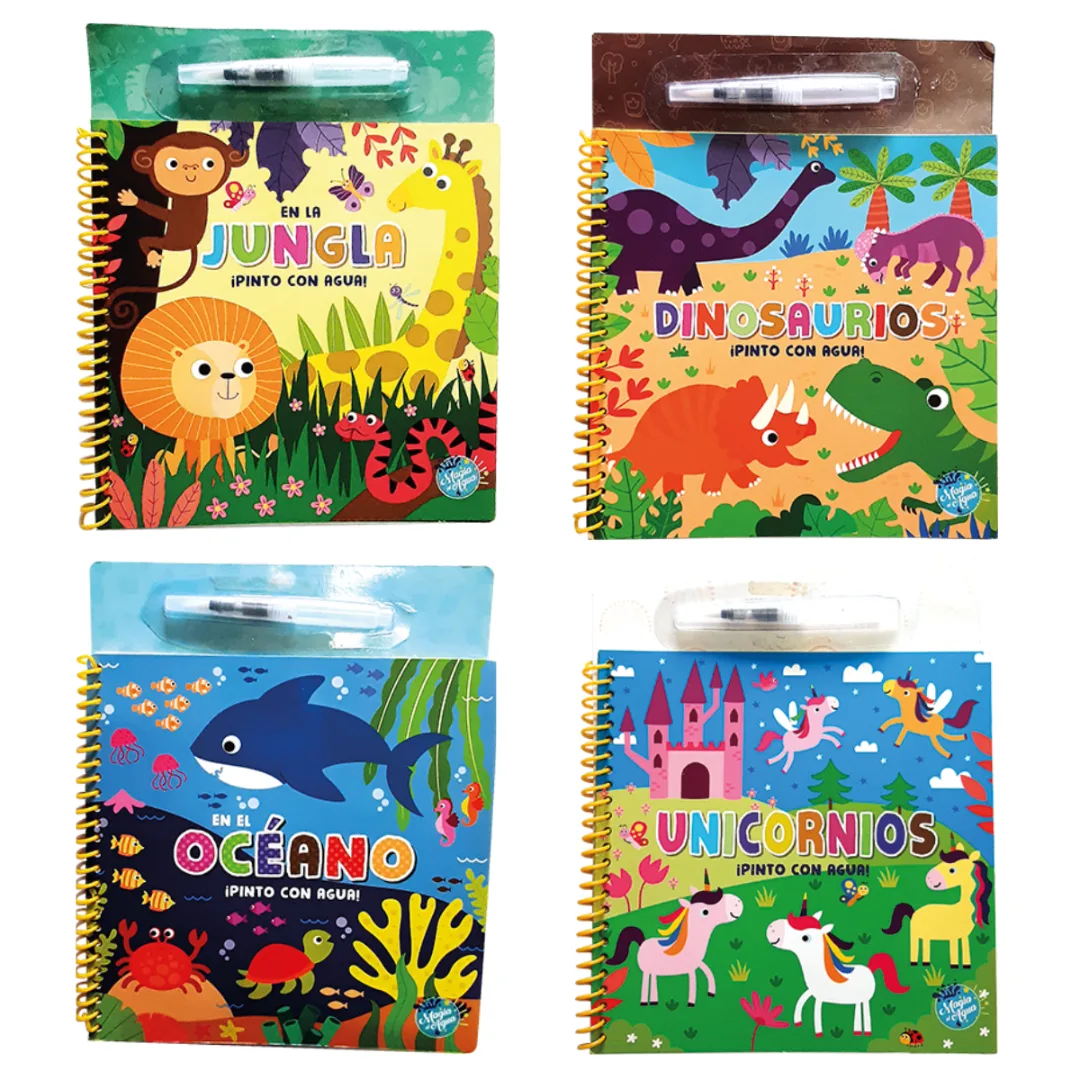 Libro Pinto con Agua