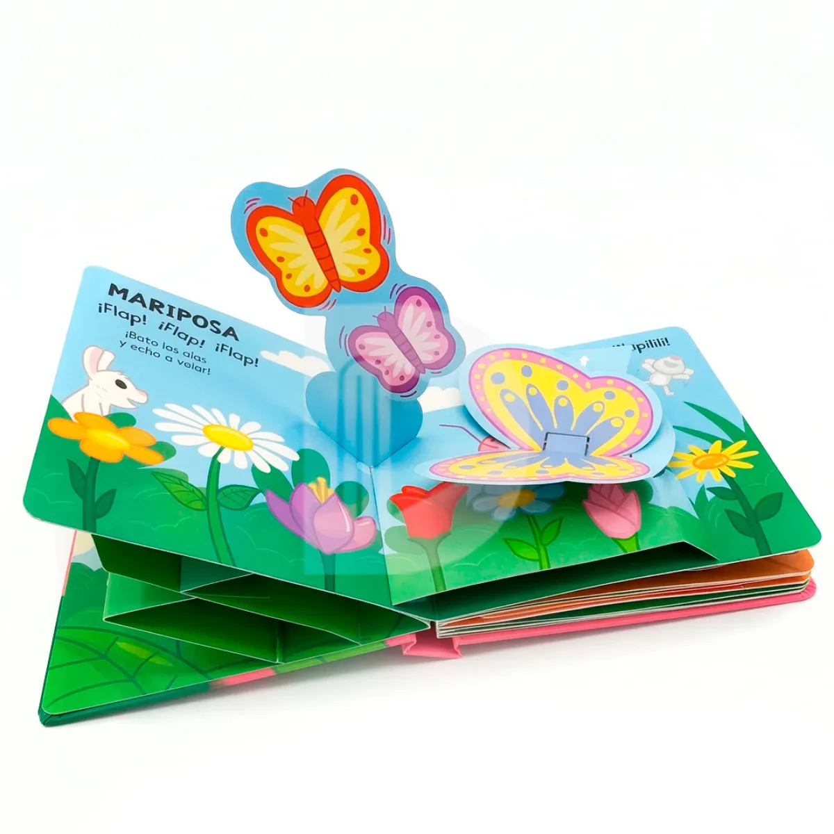 Libro Pop Up - Animales de Jardin