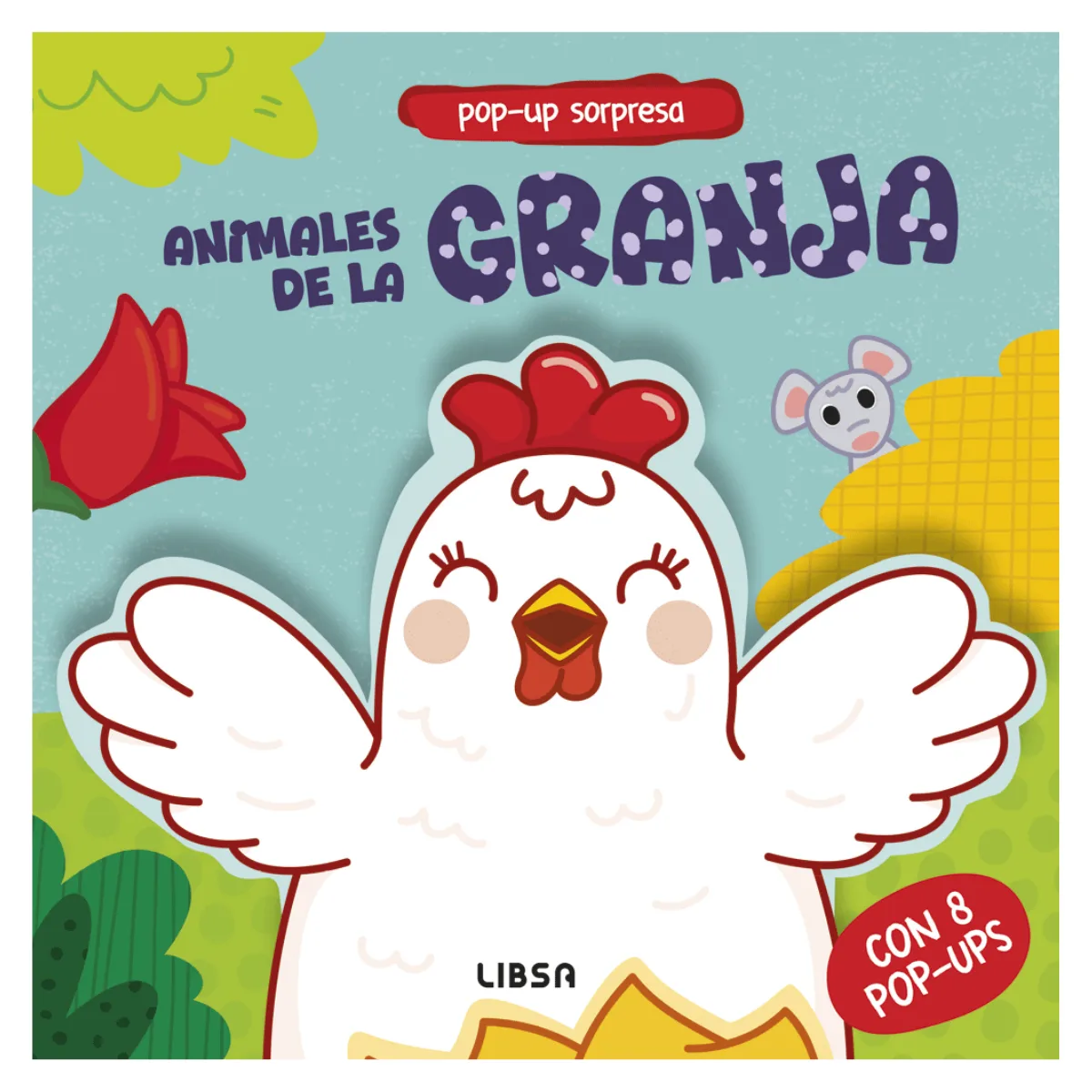 Libro Pop Up - Animales de la Granja