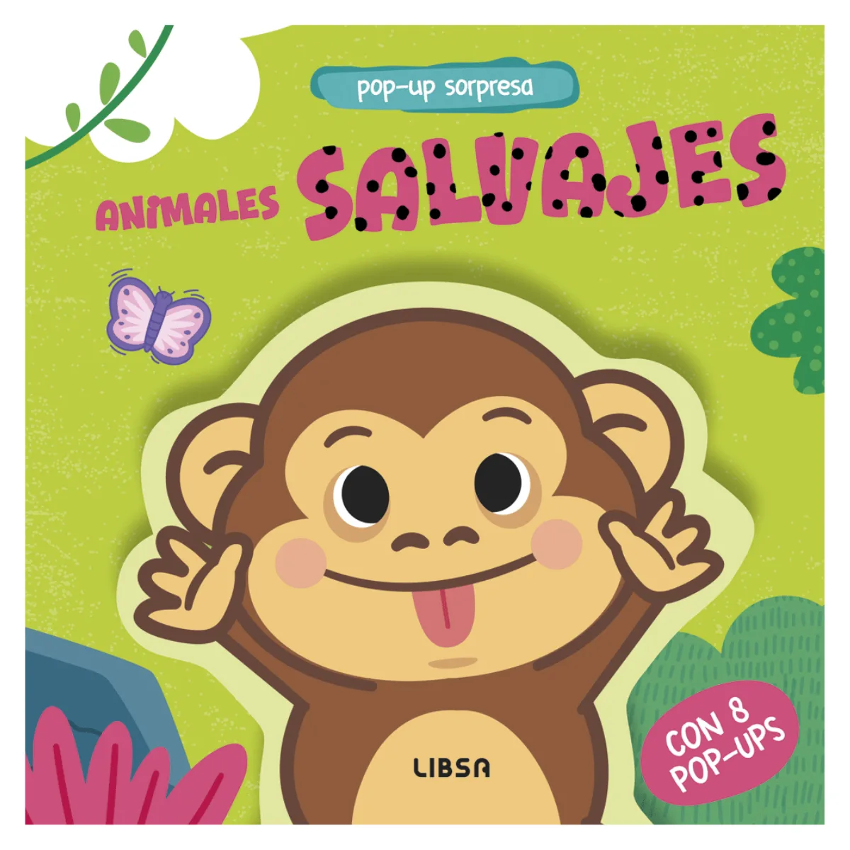Libro Pop Up - Animales Salvajes
