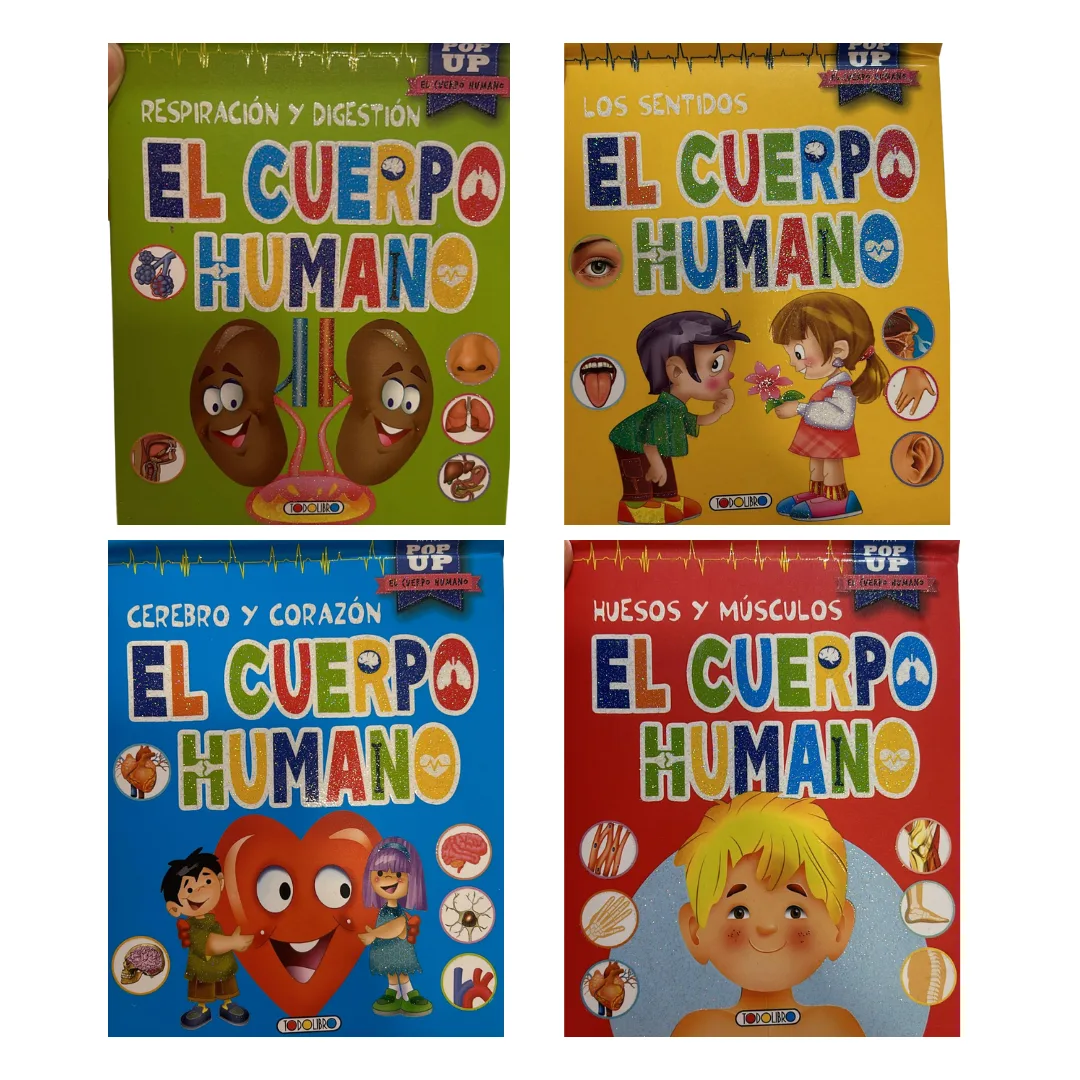 Libro Pop Up - El Cuerpo Humano