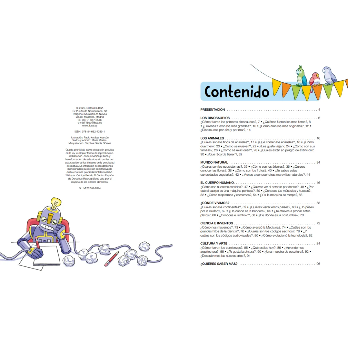 Libro Preguntas y Respuestas para Aprender