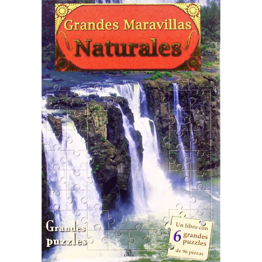 Libro puzzle grandes maravillas