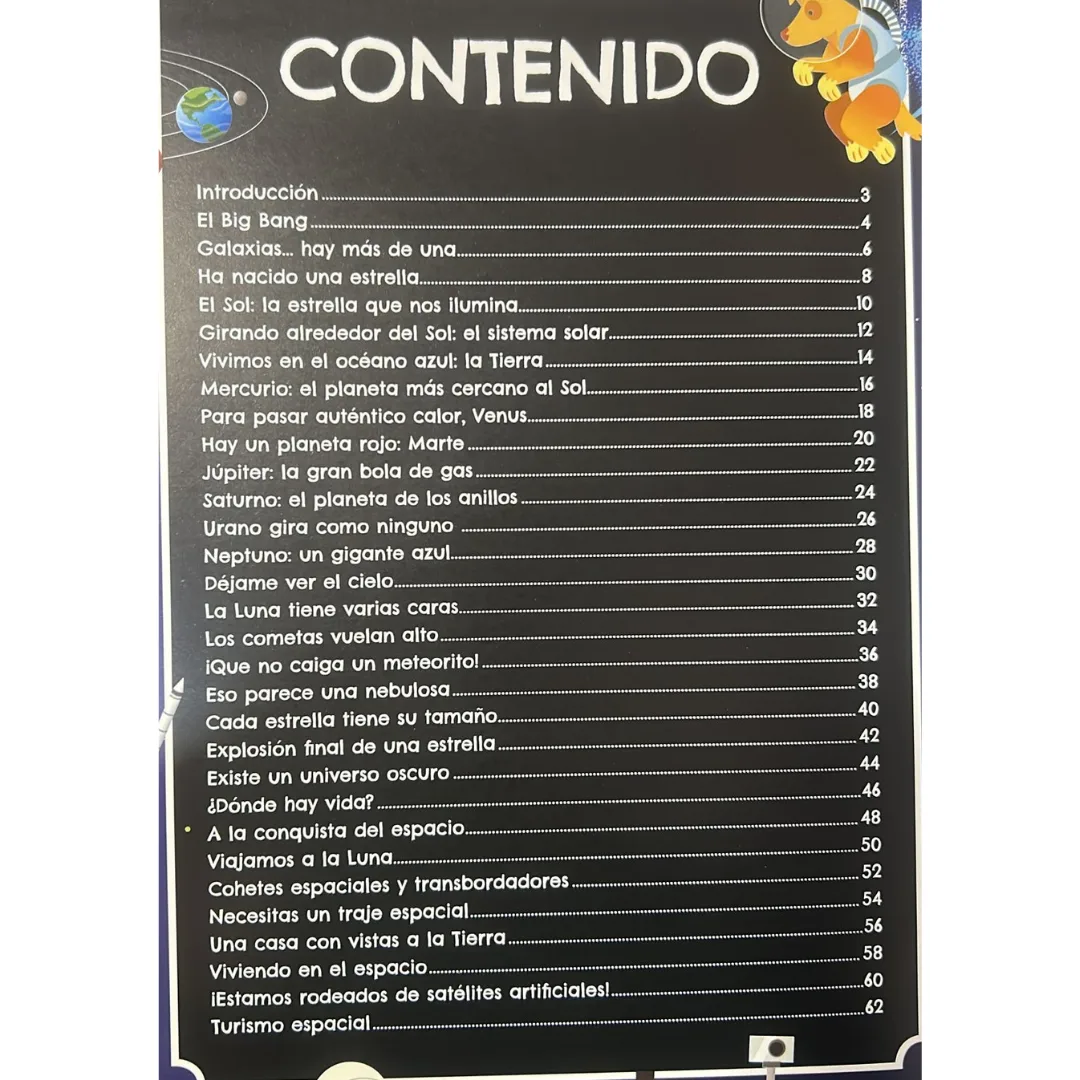 Libro Recorre el Universo y los Planetas - Libsa 4